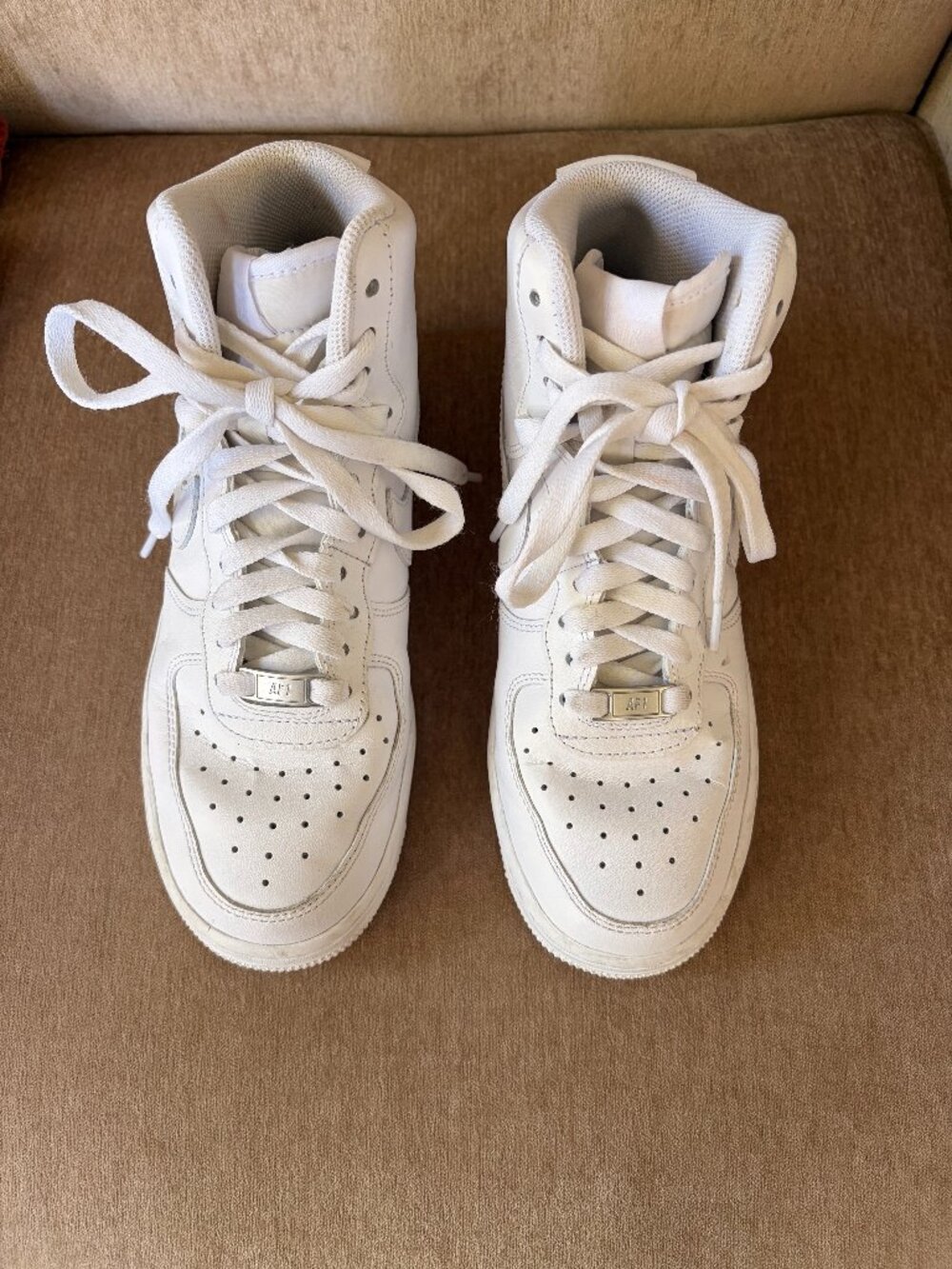 Nike Air Force 1 '07 All White Midi Women's Size 7.5